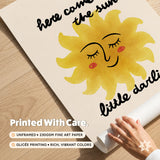 Here Comes The Sun Print