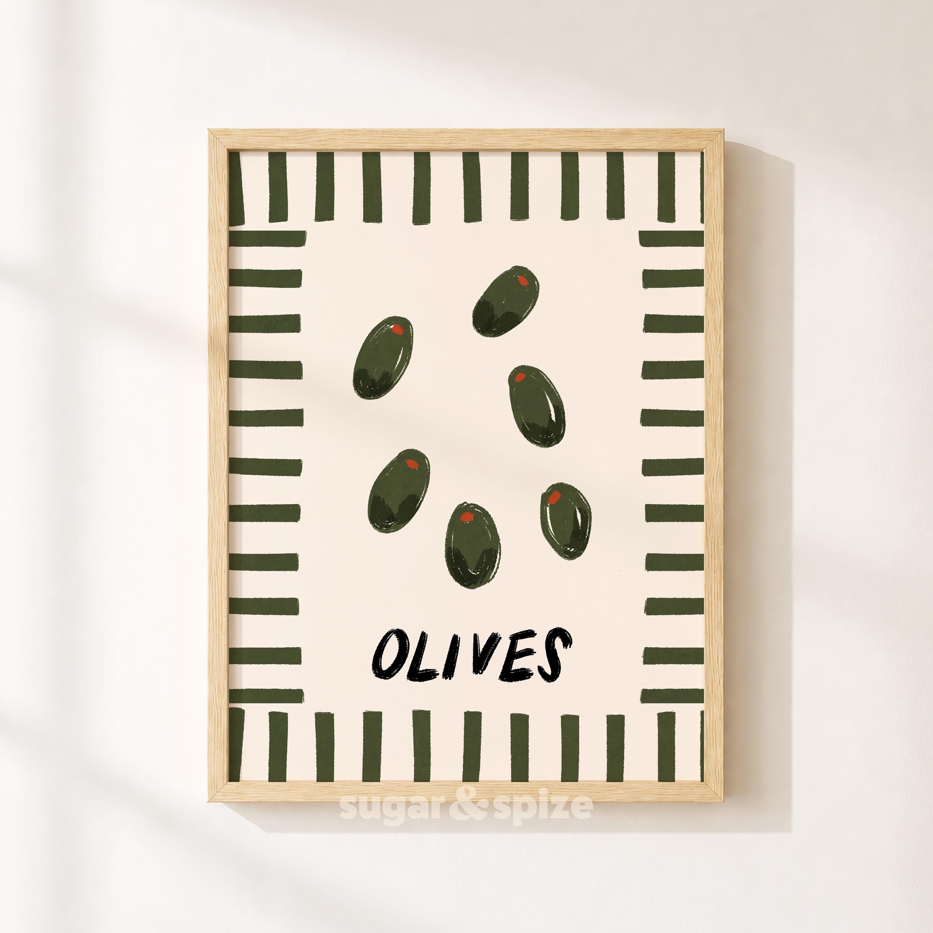 Olives Print