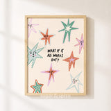 What If All Works Out Print