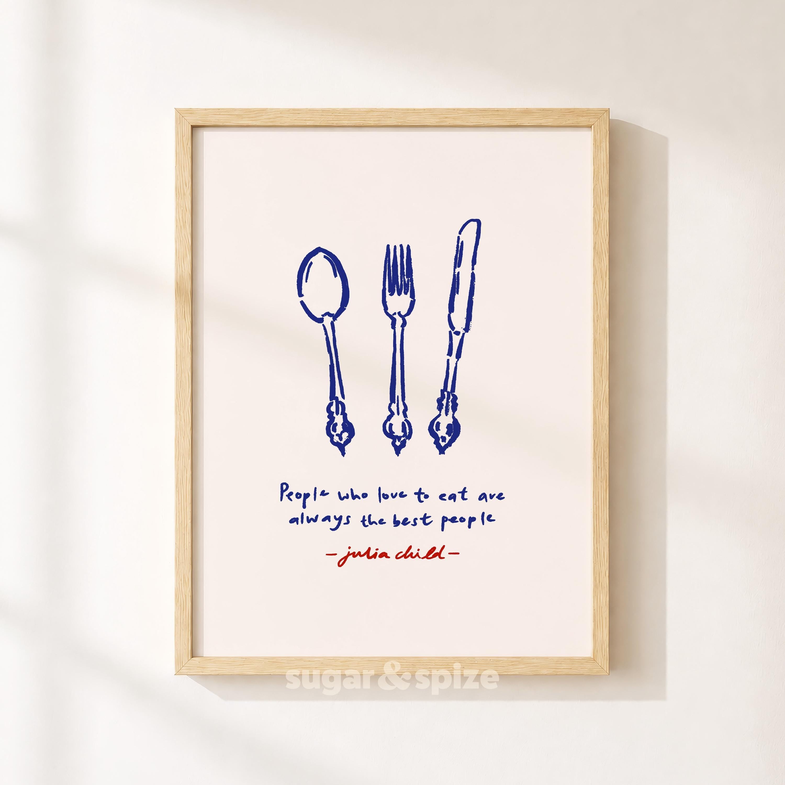 Kitchen Julia Child Print