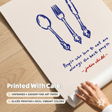 Kitchen Julia Child Print