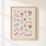 Bon Appetit Print