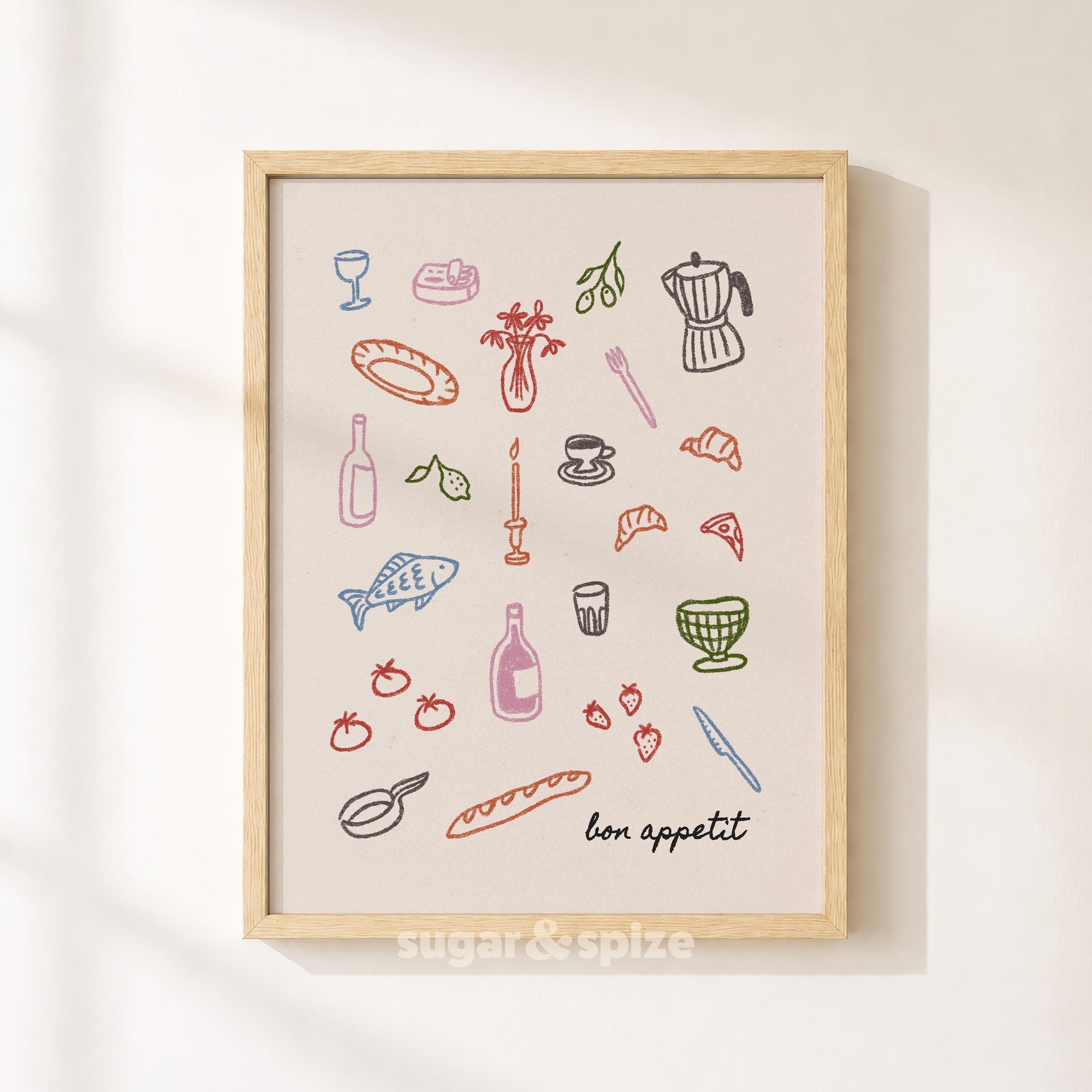Bon Appetit Print