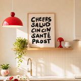 Cheers Languages Print