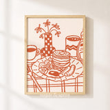 Pancake Breakfast Print