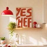 Yes Chef Print