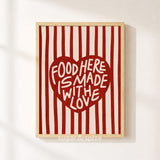 Made With Love Print