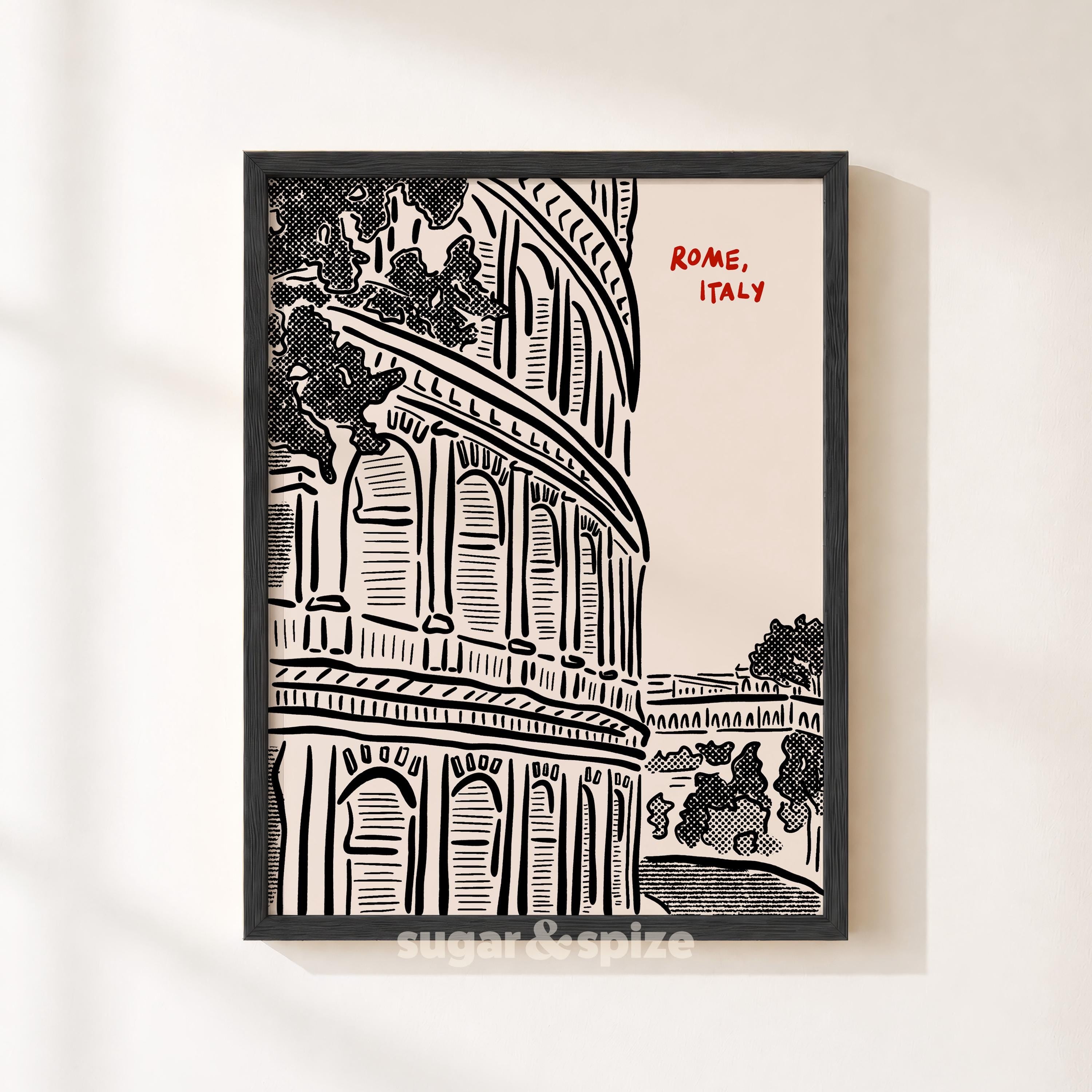 Rome City Italy Print