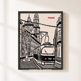 Prague Retro Print