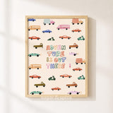 Adventure Is Out There Print
